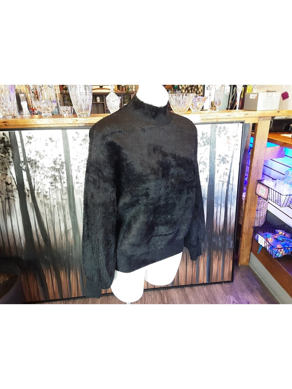 Cyrus Turtle Neck Sweater New With Tags Size Medium BLACK